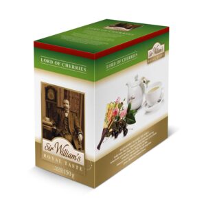 Herbata Sir William's ROYAL TASTE - LORD OF CHERRIES (50 saszetek)